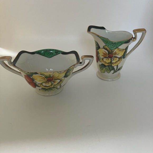 Vintage Noritake Cream and Sugar - Picture 1 of 12